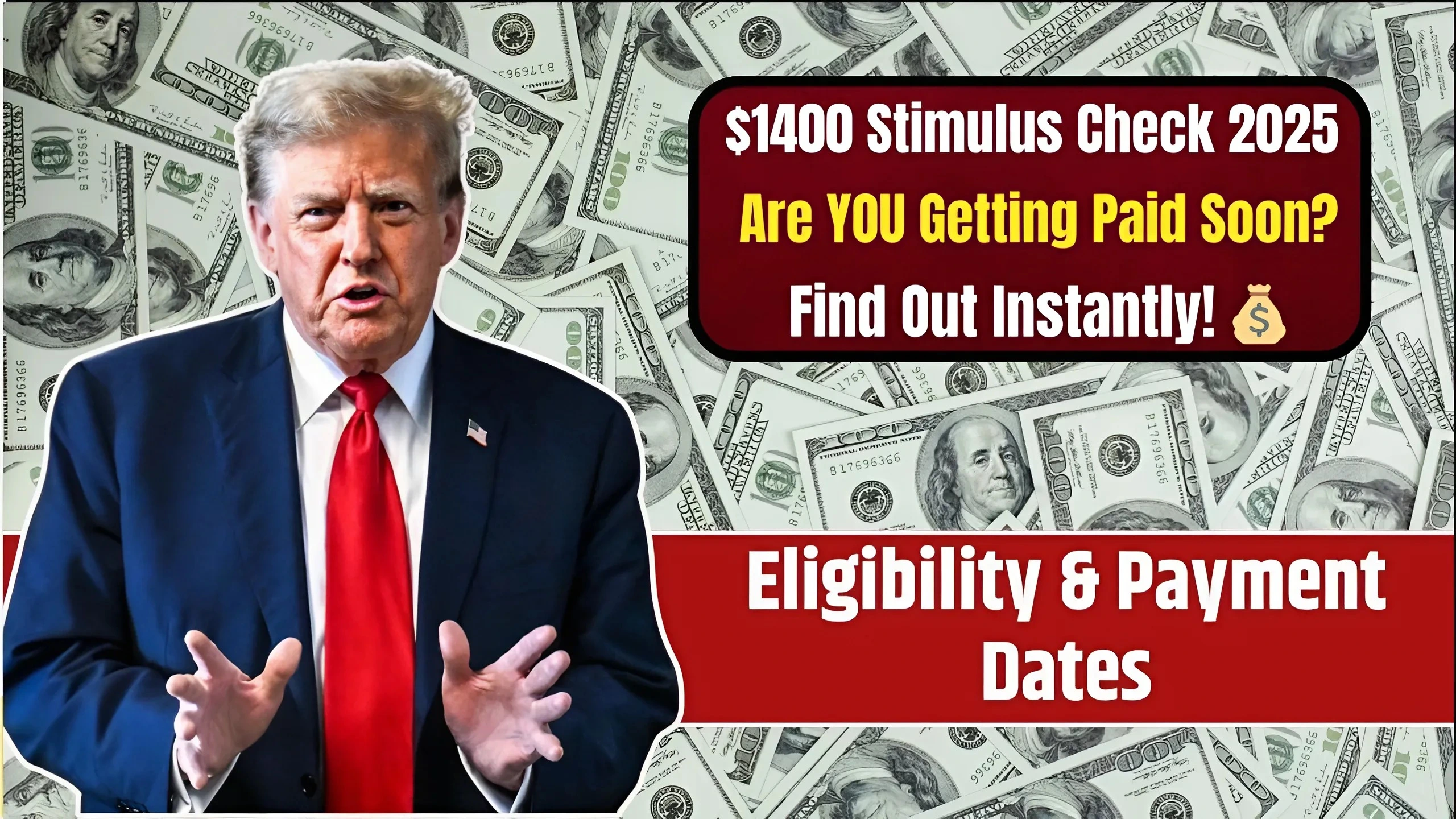 $1400 Stimulus Check in 2025 Who’s Eligible and When Is It Coming